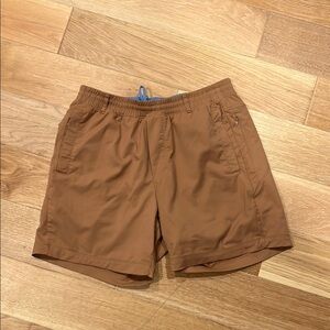 Birddogs Men’s Performance Shorts – Brown – Size Large (Regular)